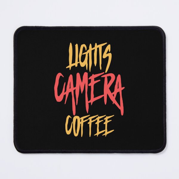 Item preview, LIGHTS CAMERA COFFEE designed and sold by Film Of Your Choice.