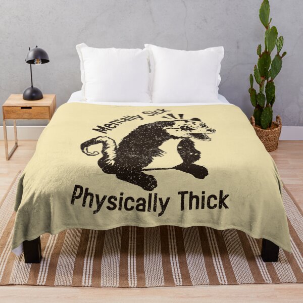 Item preview, Possum - Mentally Sick Physically Thick designed and sold by ruinzahelva.