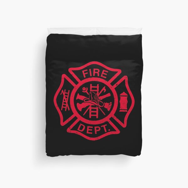 Item preview, Fire Department Symbol Red designed and sold by ruinzahelva.