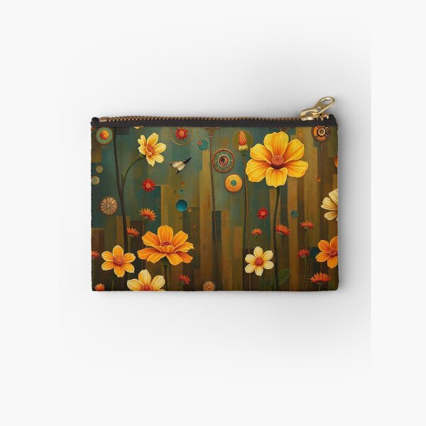 Item preview,   A Beautiful Flower Garden painting inspired by Gustav Klimt designed and sold by Vintage Designs +.
