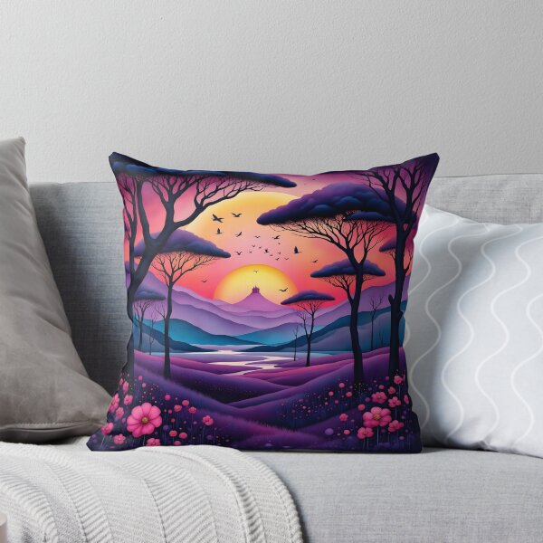 Item preview, Woods at dawn, purple fantasy designed and sold by Coolparrotgirl.