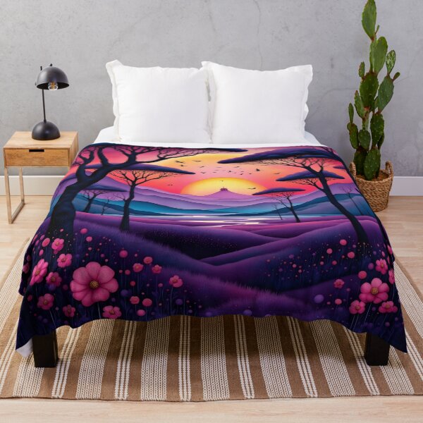 Item preview, Woods at dawn, purple fantasy designed and sold by Coolparrotgirl.