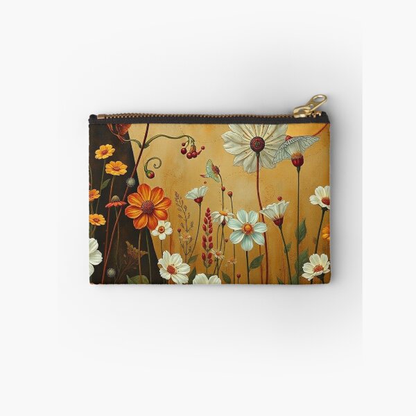 Item preview,   A Beautiful Flower Garden painting inspired by Gustav Klimt designed and sold by Vintage Designs +.