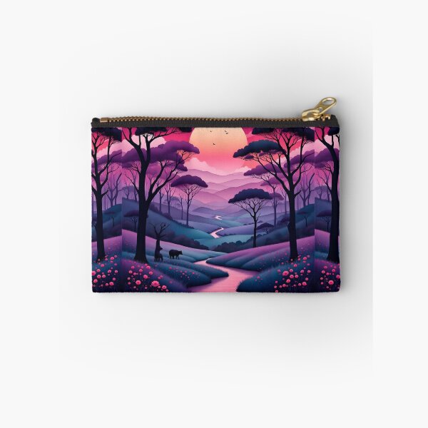 Item preview, Woods at dawn, purple fantasy designed and sold by Coolparrotgirl.