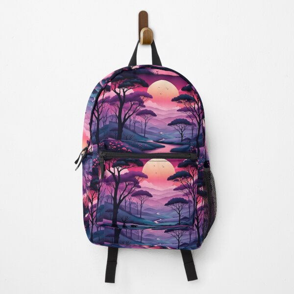 Item preview, Woods at dawn, purple fantasy designed and sold by Coolparrotgirl.