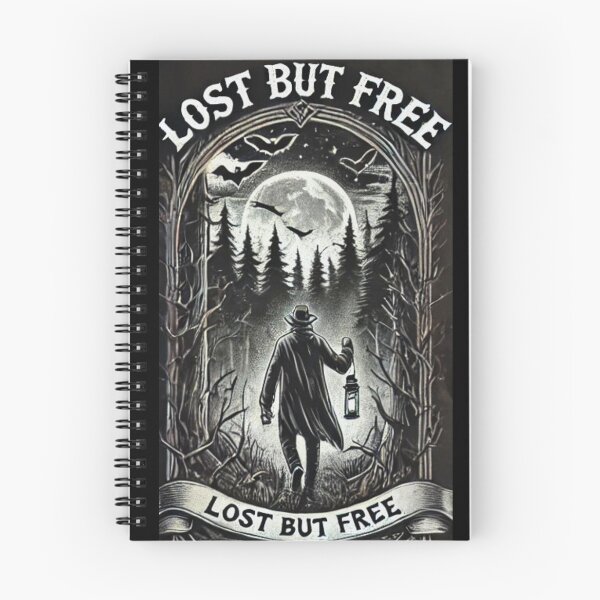 Item preview, Lost But Free - Mysterious Wanderer Gothic T-Shirt designed and sold by Machciu04.