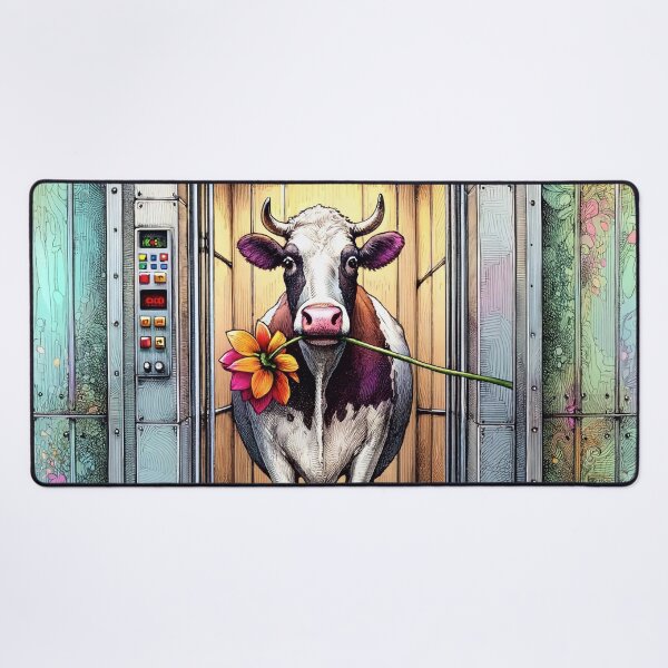 Item preview, Funny Cow in the Elevator designed and sold by M-Y-A-R-T-.
