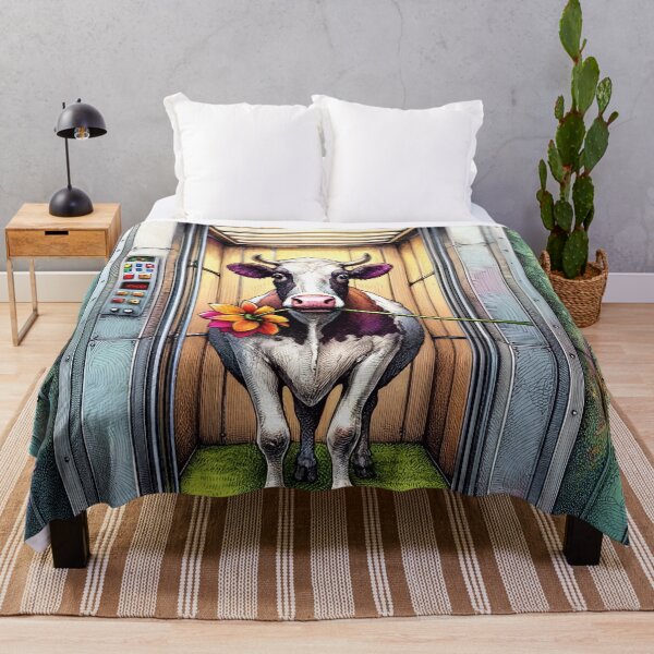 Item preview, Funny Cow in the Elevator designed and sold by M-Y-A-R-T-.