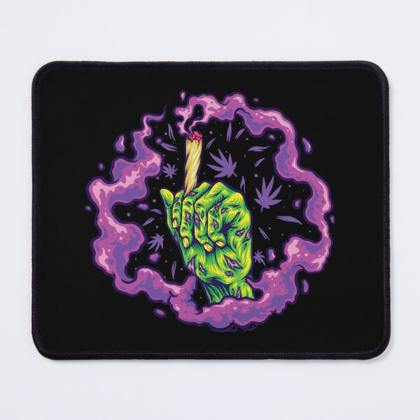 Item preview, ZOMBIE HAND HOLDING JOINT - PSYCHEDELIC designed and sold by PSYNOVA.