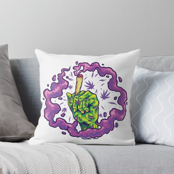 Item preview, ZOMBIE HAND HOLDING JOINT - PSYCHEDELIC designed and sold by PSYNOVA.