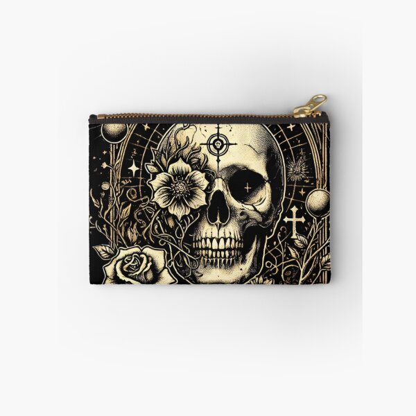 Item preview, Life Grows in Darkness - Gothic Skull Aesthetic T-Shirt designed and sold by Machciu04.