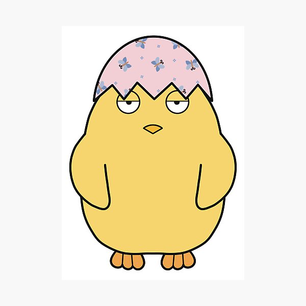 Item preview, Easter Meh Chick 3 (Chub-Chub) designed and sold by The Bored Chick by trep.
