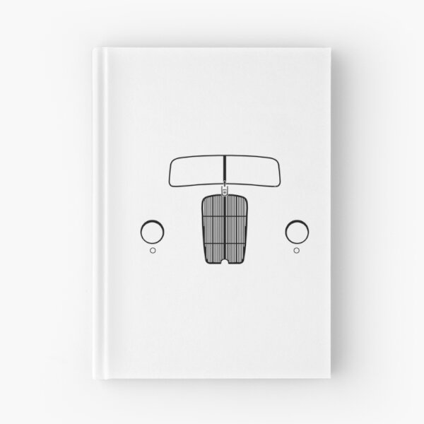 Item preview, Morris Six MS 1940s-1950s British classic car minimalist outline black designed and sold by soitwouldseem.