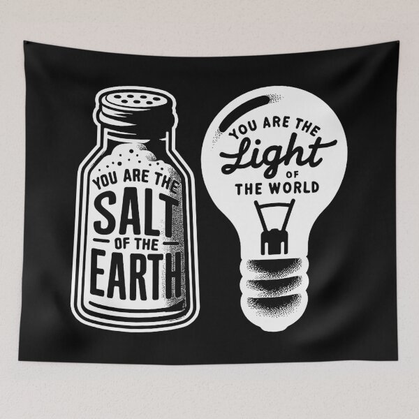 Item preview, Matthew 5:13-14 Salt and Light designed and sold by plushism.