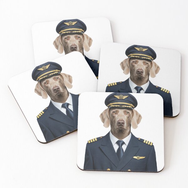 Item preview, Weimaraner Pilot designed and sold by Dog Lover Club.