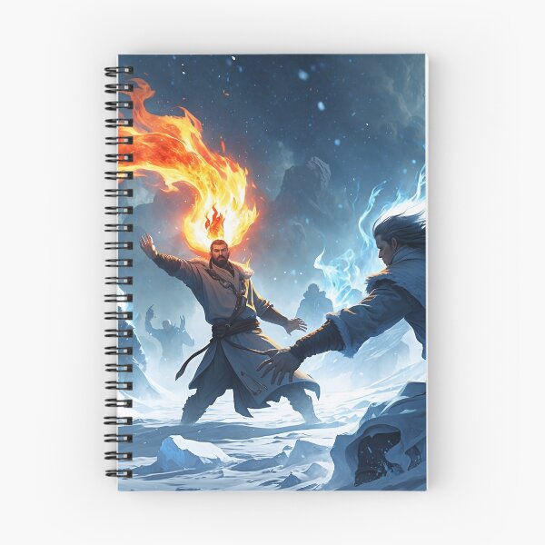 Item preview, Blazing Inferno Versus Icy Tempest: Clash of Elements designed and sold by Astraliscape.