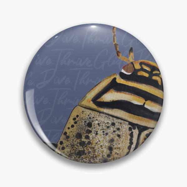 Item preview, Lesser Diving Beetle designed and sold by HazelHaar.