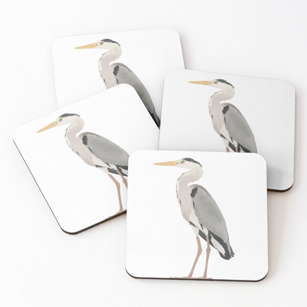 Item preview, Gray heron designed and sold by PuffyFeathers.