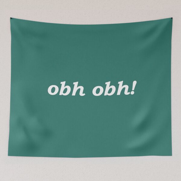 Item preview, obh obh! (oh dear in Scottish Gaelic) in emerald green designed and sold by Mamaidh Made.