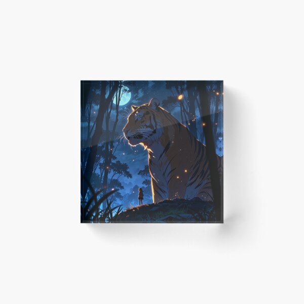 Item preview, Moonlit Majesty: The Guardian of the Night designed and sold by novmasao.