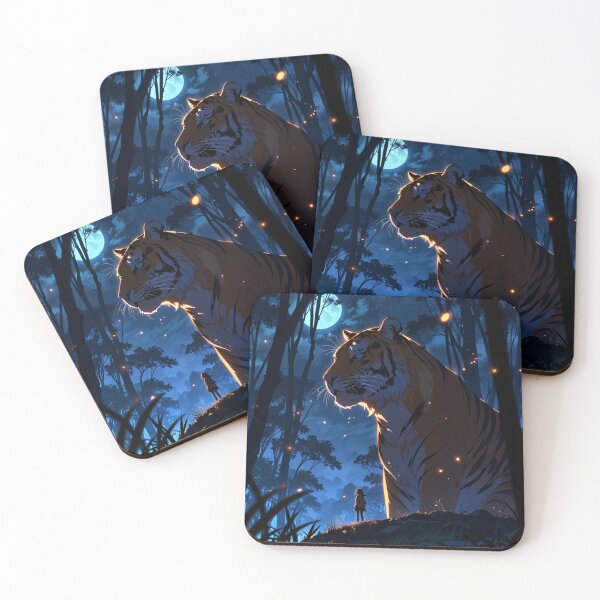 Item preview, Moonlit Majesty: The Guardian of the Night designed and sold by novmasao.
