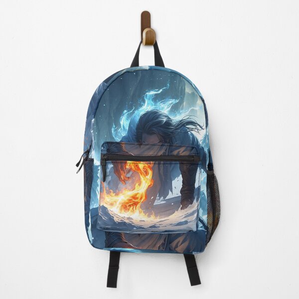 Item preview, Elemental Fury Unleashed: Fiery War Against Icy Shadows designed and sold by Astraliscape.