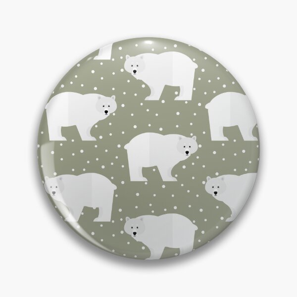 Item preview, Polar bears on green designed and sold by reneesillus.