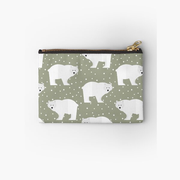 Item preview, Polar bears on green designed and sold by reneesillus.