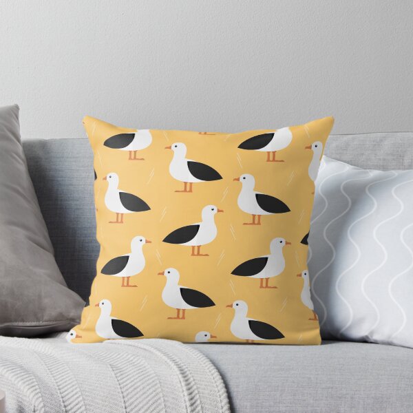 Item preview, Albatrosses on yellow designed and sold by reneesillus.