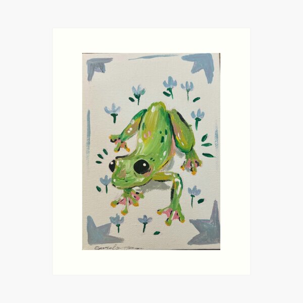 Item preview, frogger designed and sold by Morning ray art studio .