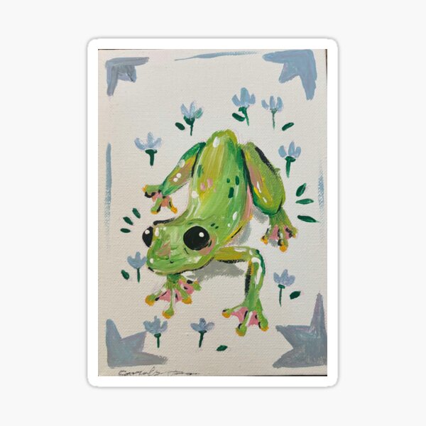 Item preview, frogger designed and sold by Morning ray art studio .