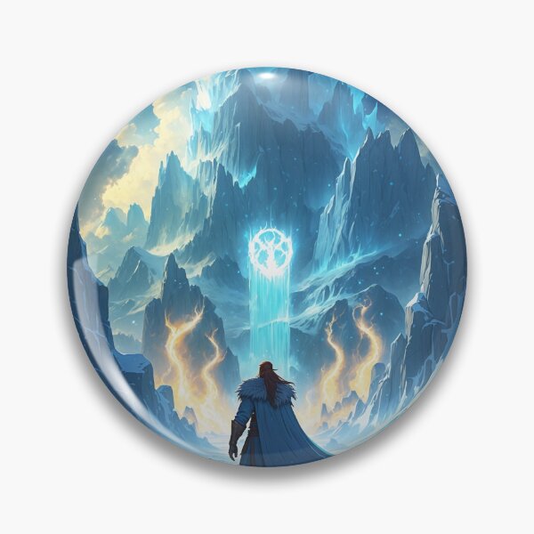 Item preview, Celestial Thaw Transforms Icy Realm Into New Dawn designed and sold by Astraliscape.