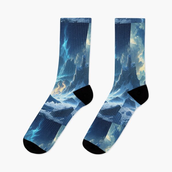 Item preview, Celestial Thaw Transforms Icy Realm Into New Dawn designed and sold by Astraliscape.