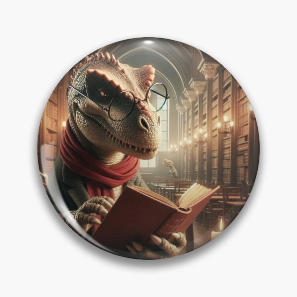Item preview, Dinosaur who loves to read books designed and sold by Dogandesighn.