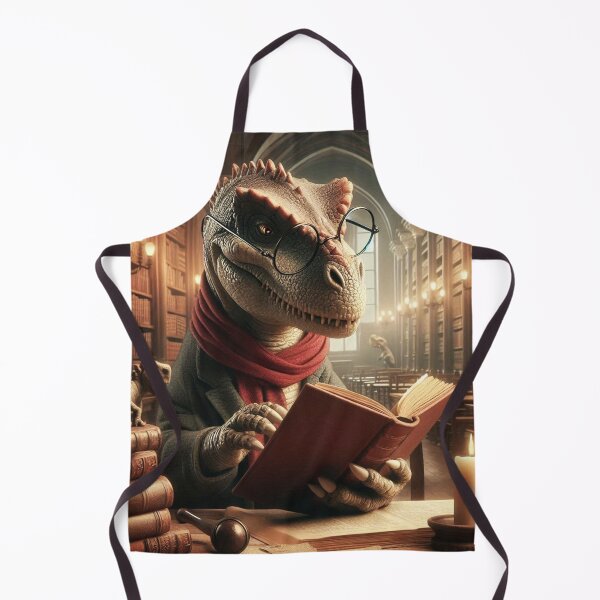 Item preview, Dinosaur who loves to read books designed and sold by Dogandesighn.