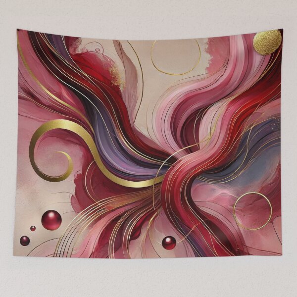 Item preview, Auric Waves designed and sold by MoonBliss-co-uk.