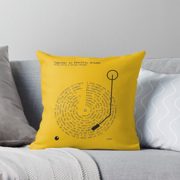 Item preview, Together in Electric Dreams, Philip Oakley & Giorgio Moroder - Lyrics Poster designed and sold by MancBusyBee.