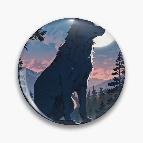 Item preview, Lunar Guardian: The White Wolf of the Night designed and sold by novmasao.