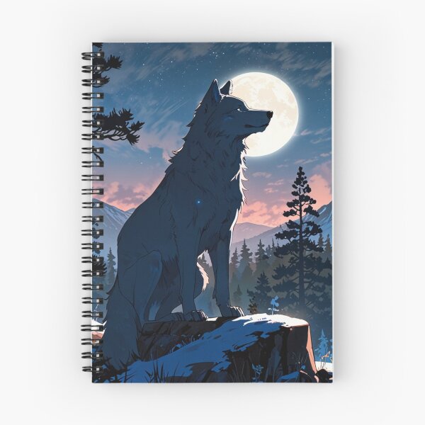 Item preview, Lunar Guardian: The White Wolf of the Night designed and sold by novmasao.