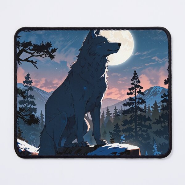 Item preview, Lunar Guardian: The White Wolf of the Night designed and sold by novmasao.