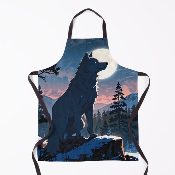 Item preview, Lunar Guardian: The White Wolf of the Night designed and sold by novmasao.