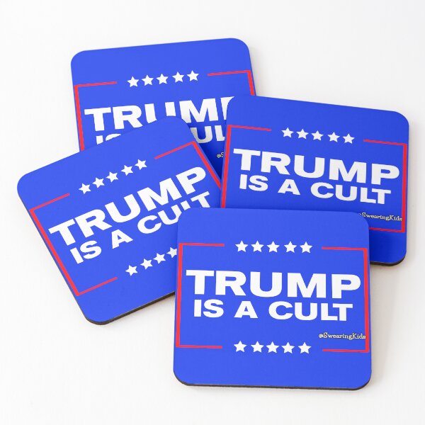 Item preview, Trump is a CULT designed and sold by SwearingKids.