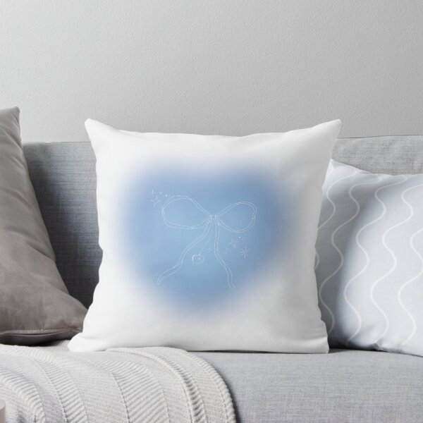 Item preview, Aesthetic Blue Bow Heart Phone Case designed and sold by AIObyisabele.