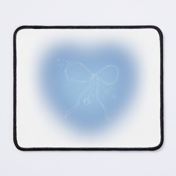 Item preview, Aesthetic Blue Bow Heart Phone Case designed and sold by AIObyisabele.