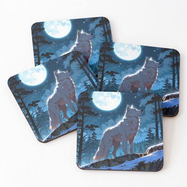 Item preview, White Wolf of the Night designed and sold by novmasao.