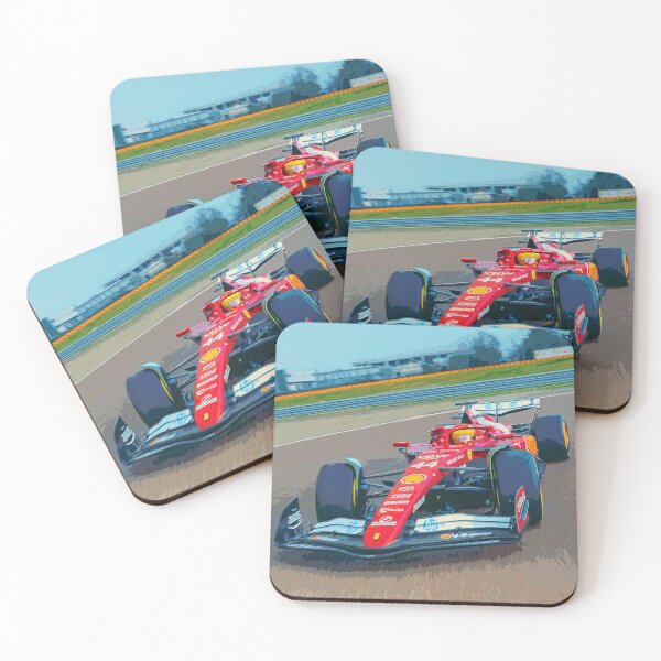 Item preview, Lewis Hamilton racing his 2025 F1 car in the corners designed and sold by Rodissimus1984.