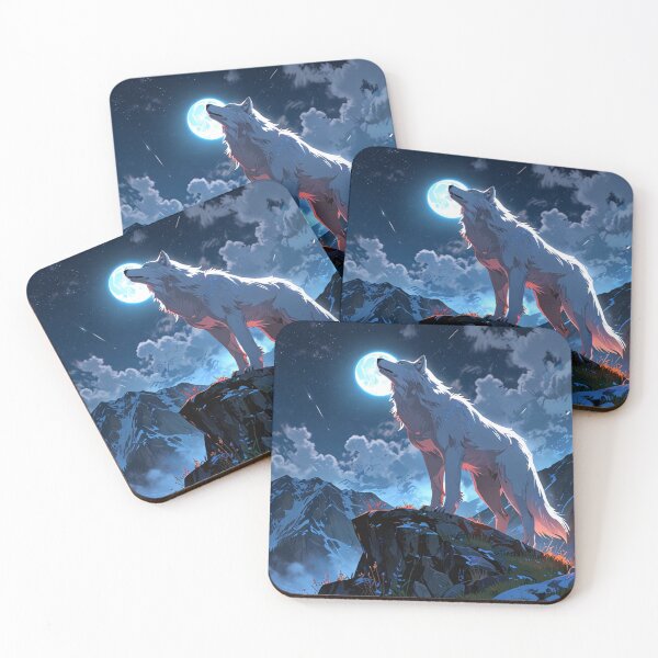 Item preview, The White Wolf of the Mountains designed and sold by novmasao.