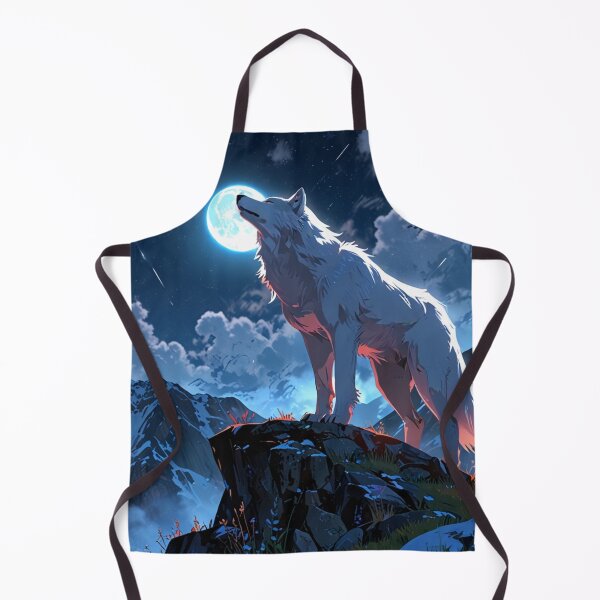 Item preview, The White Wolf of the Mountains designed and sold by novmasao.