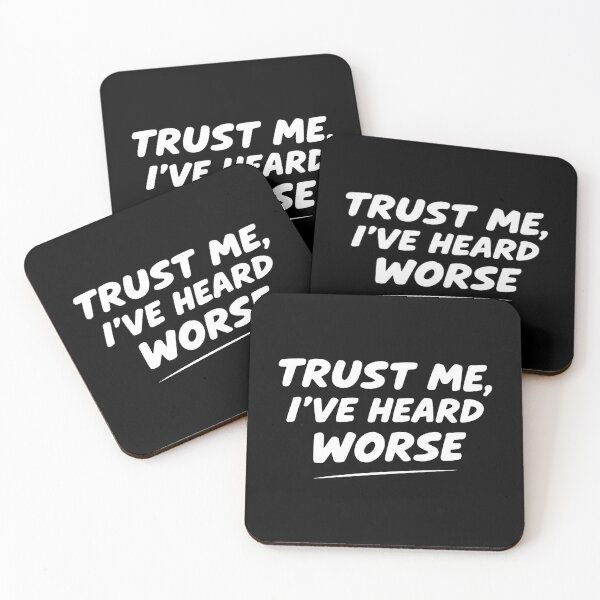 Item preview, Trust Me, I've Heard Worse Funny Social Worker designed and sold by DomTeesHaven.