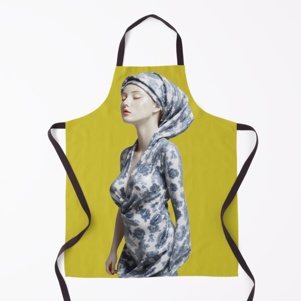 Item preview, The girl with the porcelain skin and turban by Sandra Lapierre designed and sold by newcuriosity.